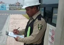 police doing his work